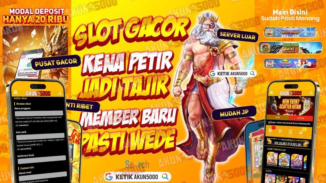 Akun Depo 5k Tergacor: Rahasia Sukses dan Tips Mendapatkan Keuntungan Besar